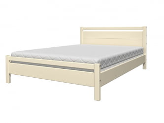 Кровать из массива Вероника 1 200х140 Слоновая кость