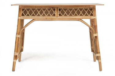 Стол деревянный Secret de Maison, Maison Objet натуральный ротанг, 102х62х76см, натуральный (natural)