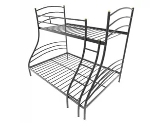 Кровать двухъярусная Глория 1400х2000 Черный