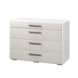 Комод Вива 02 Белая Белый глянец