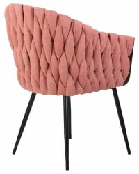 Стул обеденный DOBRIN MATILDA Розовая ткань LAR 275-10