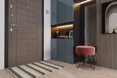 Пуф Берг Модель 050 Ультра коралл