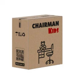 Детское кресло CHAIRMAN KIDS 122 Белый-оранжевый