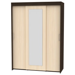 Шкаф-купе T-3-198х145х45-M(Венге-ДМ-3)