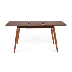 Стол раскладной Pavillion (Павильон) основание бук, столешница мдф, 80x120+40x75см, Коричневый