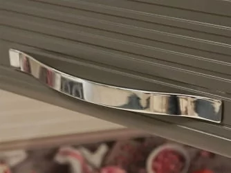 Шкаф кухонный Графит 74.11 Сосна Астрид /Ваниль/Графит