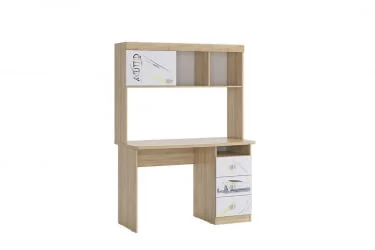 Стол Форсаж MKF-05 Дуб сонома/белый