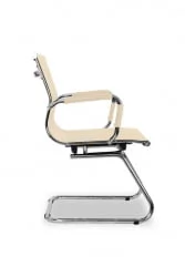 Кресло для посетителей CLG-619 MXH-C Beige