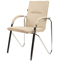 Комплект офисных кресел CHAIRMAN 851 экокожа Бежевый