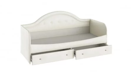 Детская кровать с бортиком Адель тип 1 Крем