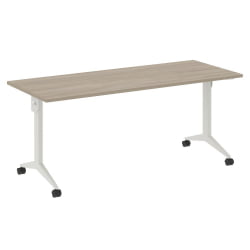 Стол складной мобильный X-Pull X.M-5.7 Дуб Аттик/Белый
