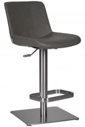Стул барный DOBRIN ALDO Серый PU YP4