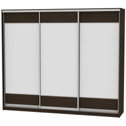 Шкаф-купе B-220х270х60-2(Венге-D8D8D8)