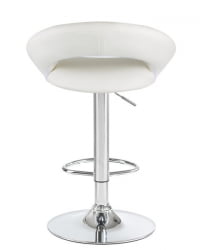 Стул барный ДОБРИН МИРА (белый) 2 шт / DOBRIN MIRA