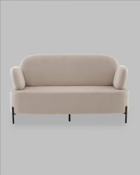 Диван Кэнди 2Д велюр бежевый