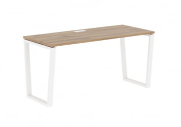 Стол письменный EDIS EVST 1567 Дуб Денвер светлый Белый