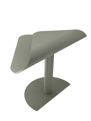 Журнальный столик Cornea металл оливковый