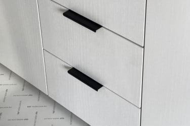 Шкаф трехдверный (зеркало) Адам MSA-05 дуб крафт золотой/белое дерево