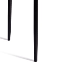 Металлический стул VERTER (mod. BC577-DC) металл, флок, 41 х 52 х 95 см, Light grey (светло-серый) HLR14 / черный