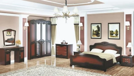 Комод Лотос 02 Орех