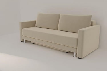 Диван Сальтвик (Berhouse) Цвет фасада: Грей рогожка; Тип: Прямой; Материал фасада: Микророгожка