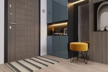 Пуф Берг Модель 050 Ультра мустард