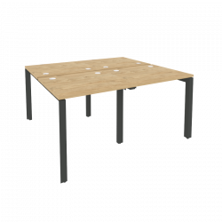 Рабочая станция на П-образном м/к ONIX O.MP-D.RS-4.0.7 Тиквуд Светлый/Антрацит