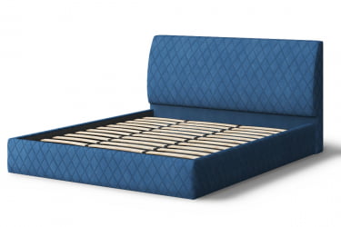Кровать Хилтон, 2000x1600 мм, синий