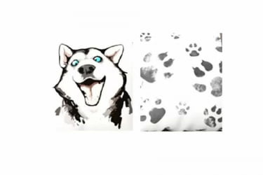 Комплект мебели для комнаты подростка Хаски №01 Дуб Ирландский Мокко Белый