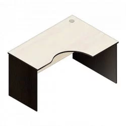 Стол компьютерный угловой Р.СКУ-14 (правый) венге/дуб