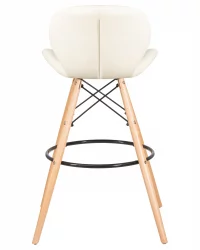 Мягкий стул DOBRIN BUTTERFLY BAR Кремовый