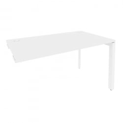 Стол-приставка на П-образном м/к к опорным элементам ОНИКС О.МП-СПР-3.8 Белый Бриллиант / ONIX O.MP-SPR-3.8