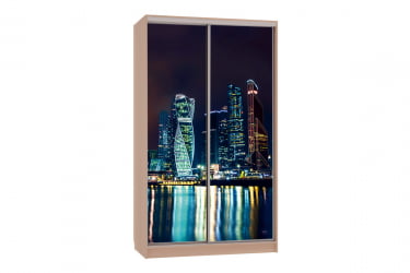 Шкаф-купе Рио 7-600 07 SK-04R18 дуб млечный