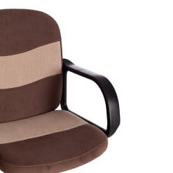 Компьютерное кресло BAGGI PA флок , коричневый/бежевый, 6/7