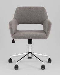 Стул офисный РОСС рогожка темно-серый / ROSS