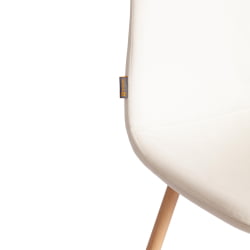 Стул со спинкой БРЕЕЗЕ (мод. ДЖСC-58) Велюр/металл , 44 х 53 х 86 см, Лигхт беиге (светло-бежевый) ХЛР1 / натуральный / BREEZE (mod. JSC-58) Light beige HLR1