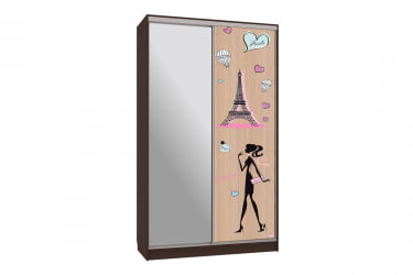 Шкаф-купе Рио 1-600 Амели SK-04R30 венге