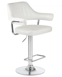 Стул барный DOBRIN CHARLY (белый крокодил) 2 шт