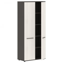 Шкаф с глухими дверьми EDIS EHCS 85.1 Ясень Траун Мокко Мокко