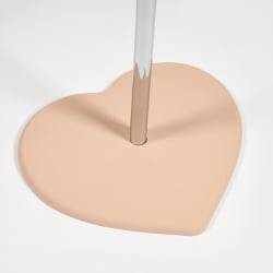 Вешалка MASHA МДФ/металл, 30,5*41,5*84 см, пудра