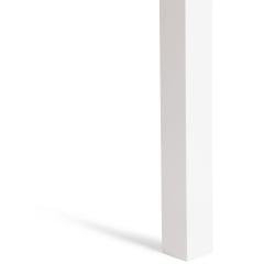 Обеденный комплект Хадсон (стол + 4 стула)/ Hudson Dining Set (mod.0103) МДФ/тополь/меламин, стол: 118х74х73 см, стул: 42,5x46,5x93,5 см, White (Белый) / Natural