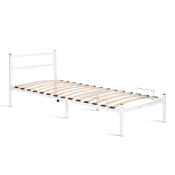 Кровать Marco металл, 90х200см, белый