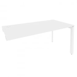 Стол-приставка на П-образном м/к к опорным элементам ONIX O.MP-SPR-4.8 Белый Бриллиант