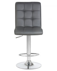 Стул барный DOBRIN KRUGER (серый) 2 шт