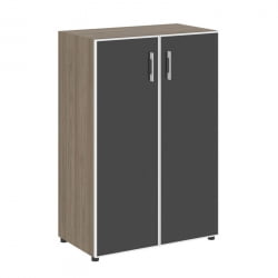 Шкаф Ялта ЛТ.СТ-2.4 Р блаcк Вяз Благородный/Стекло Блаcк 800*450*1195 / LT.ST-2.4 R black Black