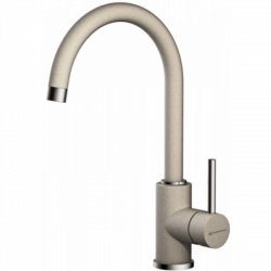 Смеситель Omoikiri Shinagawa-Sa/Латунь/Гранит/Бежевый