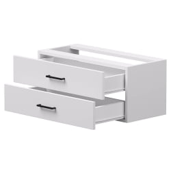 Модуль с ящиками для стеллажа металлического (комплект элементов стеллажа) Everprof EVO 254Н012 Белый Черный