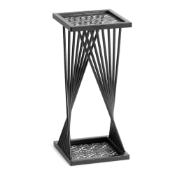 Кофейный стол Osteria/Остерия металл, черный, 25,5х25,5х59 см