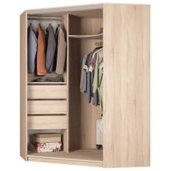 Шкаф-купе YA-198х1400-568-4(ЯАС-D3D3)