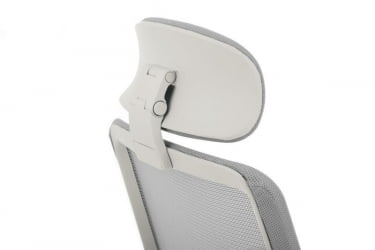 Кресло Ворк В-218C ВХИТЕ Светло-серый / Work W-218C WHITE